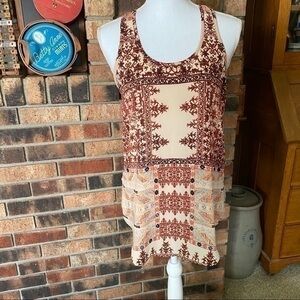 Massimo Tank Azetek Print Small❤️